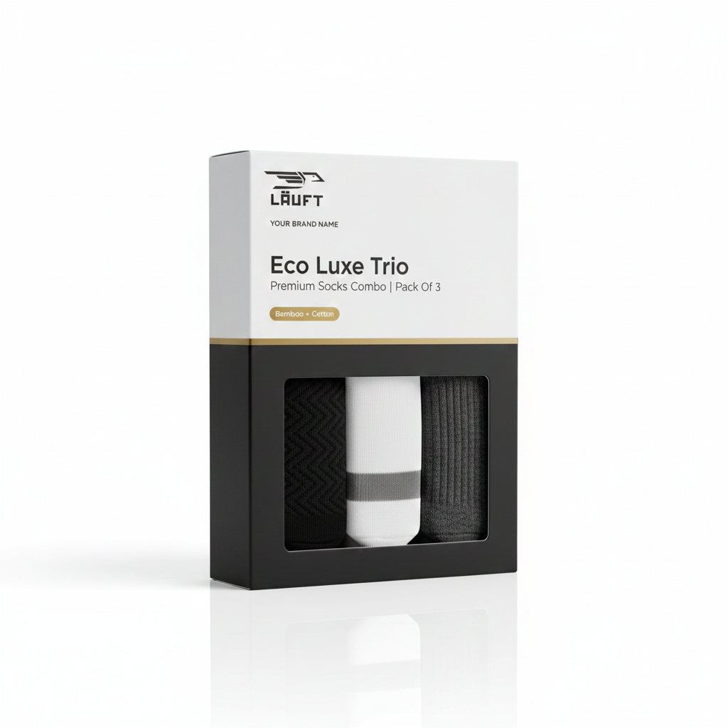 eco luxe trio – bamboo & cotton premium comfort socks combo (pack of 3) eco luxe trio – bamboo & cotton premium comfort socks combo (pack of 3)